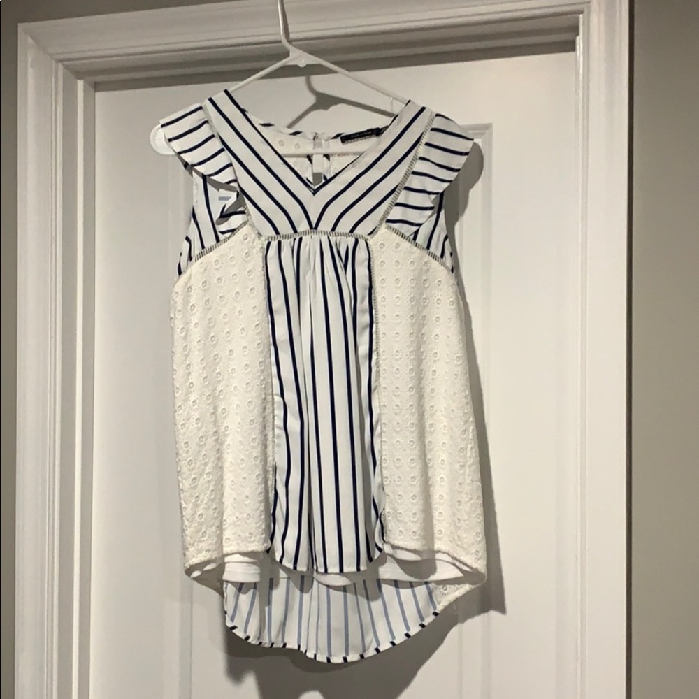 Short sleeve babydoll top